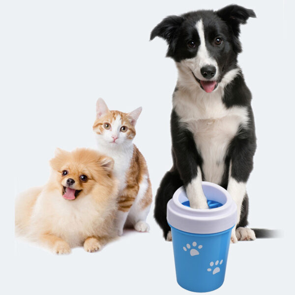 pawclean pro silicone dog foot care cleaner portable paw washer gentle pet grooming tool 8