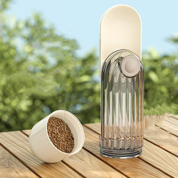 PawSip Duo – Smart 2-in-1 Water & Food Bottle for Pets - Image 2