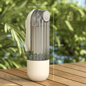 pawsip duo smart 2 in 1 water food bottle for pets portable pet bottle travel friendly er