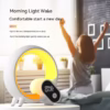 ⏰ Q Light Alarm Clock – Sunrise & Bluetooth with Colorful Light - Image 4