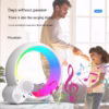 ⏰ Q Light Alarm Clock – Sunrise & Bluetooth with Colorful Light - Image 6