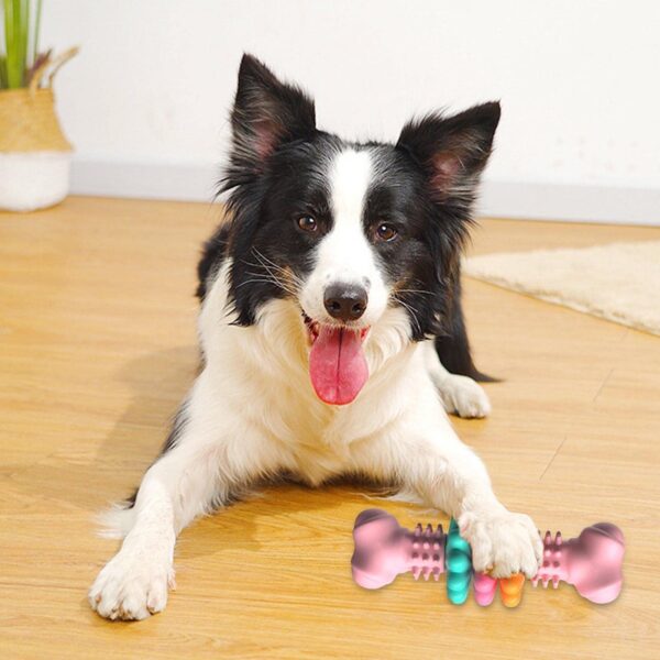 toughbite bone indestructible chew toy for dogs durable dog toy safe teeth cleaning chewer 5