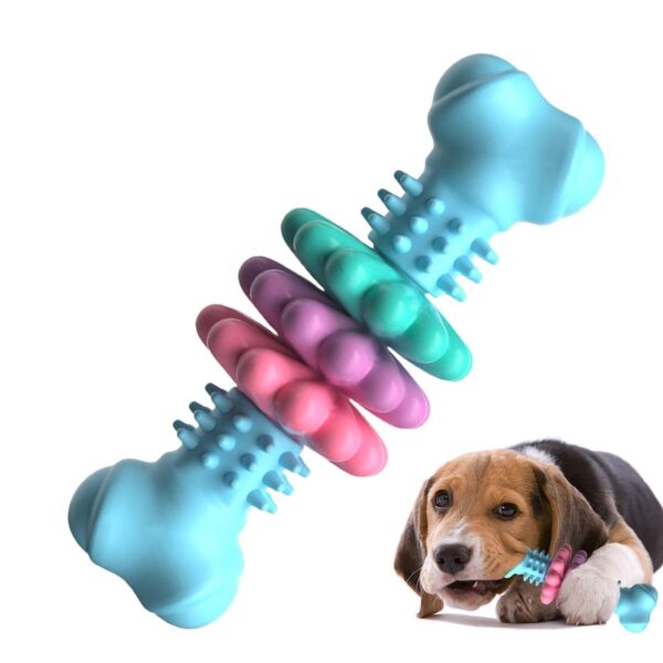 toughbite bone indestructible chew toy for dogs durable dog toy safe teeth cleaning chewer 6