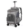 travelpaw trolley portable folding pet backpack travel carrier breathable lightweight dog cat bag 2