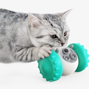 treatracer smart balance feeder toy for cats dogs interactive pet toy mental stimulation 3