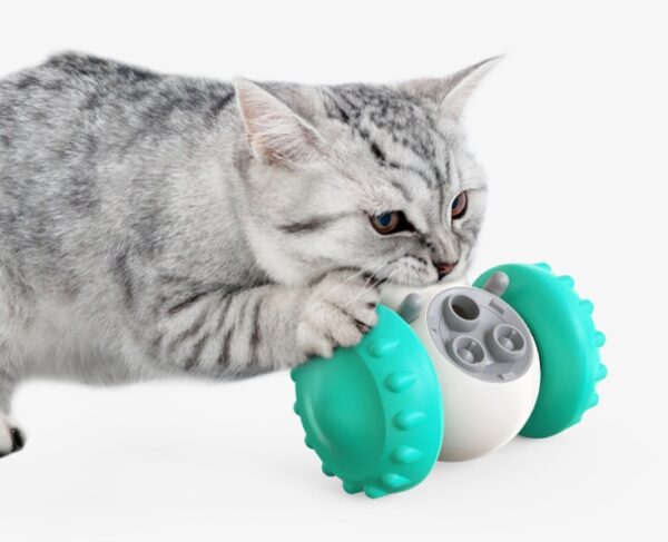 treatracer smart balance feeder toy for cats dogs interactive pet toy mental stimulation 3