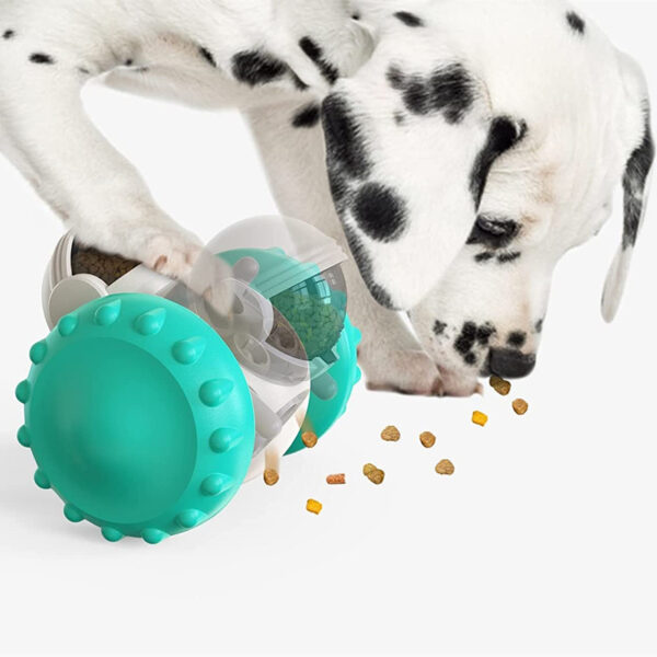 treatracer smart balance feeder toy for cats dogs interactive pet toy mental stimulation 6